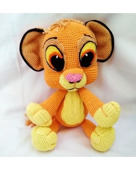  Amigurumi Soft Toy- Handmade Crochet- Simba